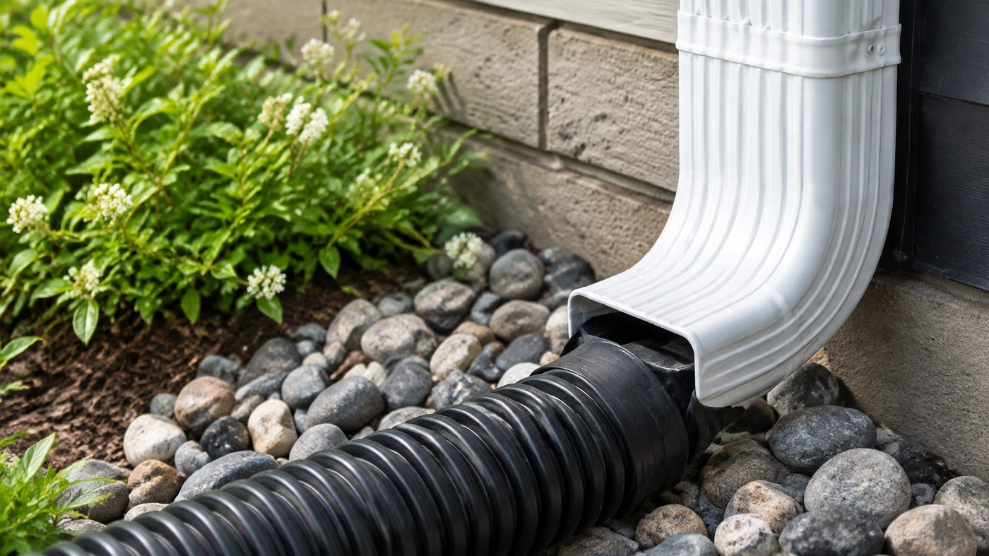 Downspout drainage system
