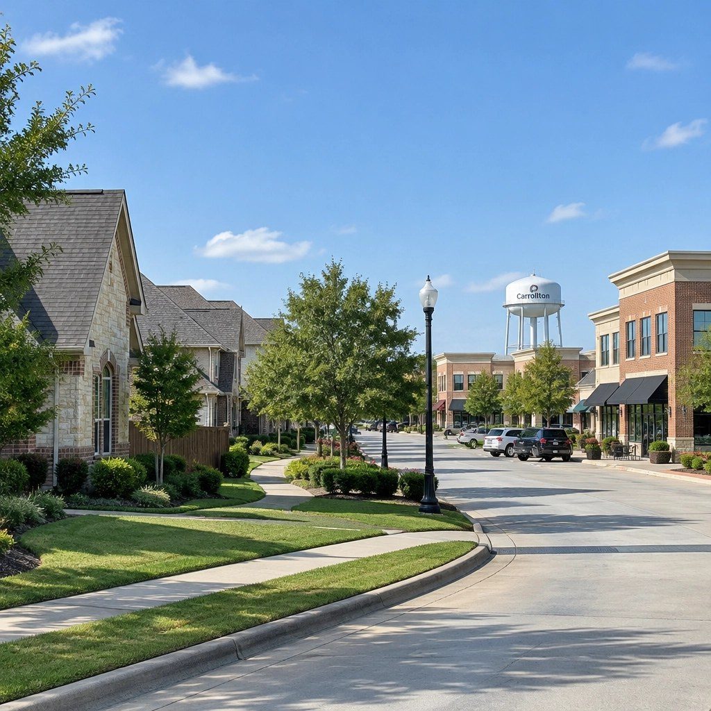 Carrollton Texas neighborhood