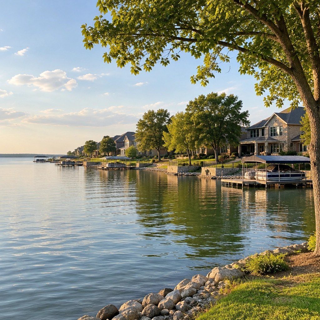 Lakeside community near Little Elm