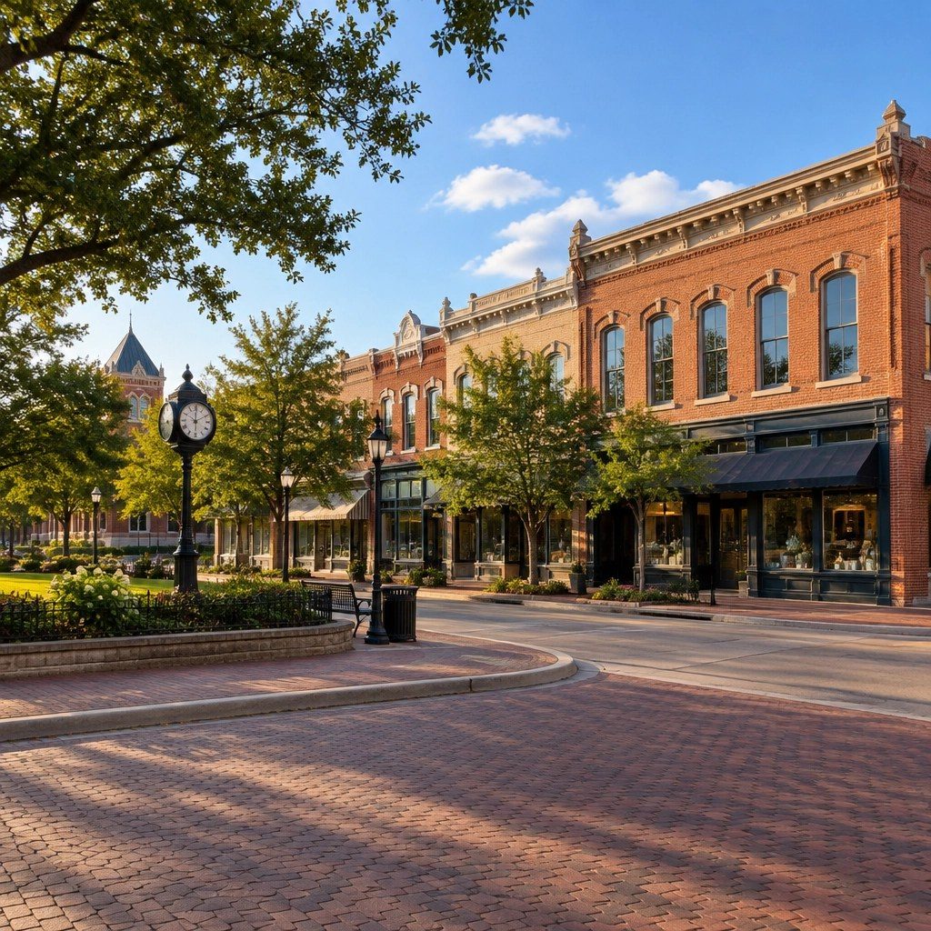 Downtown McKinney Texas square