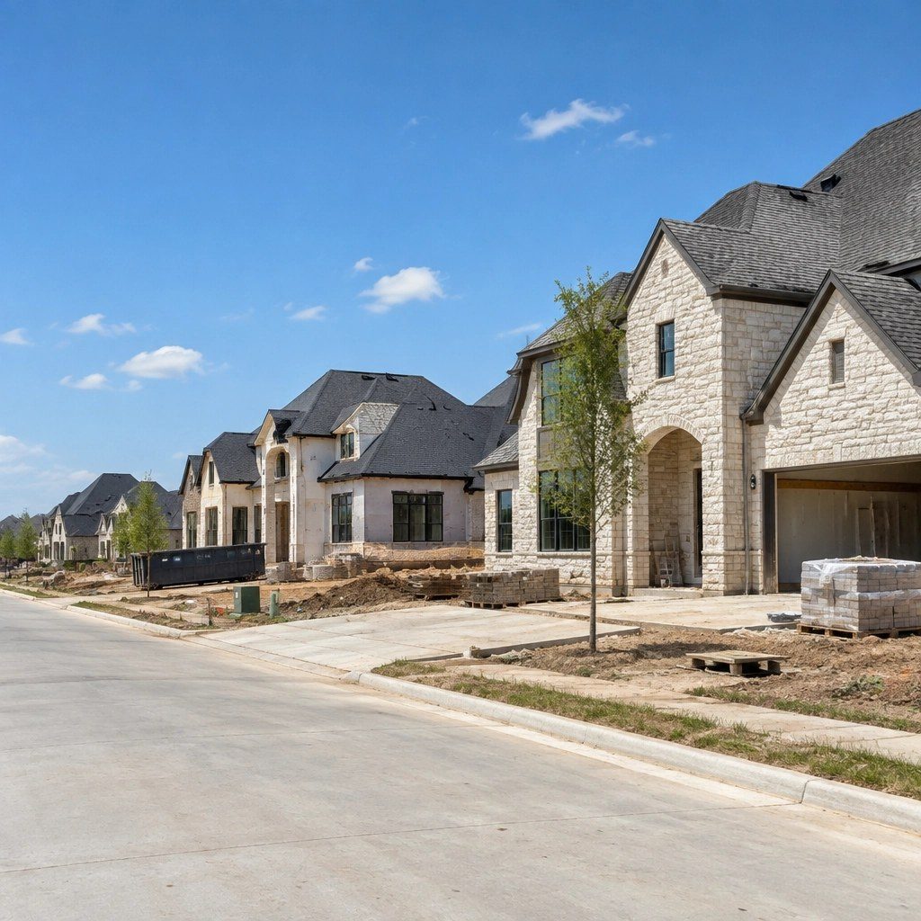New homes in Prosper Texas